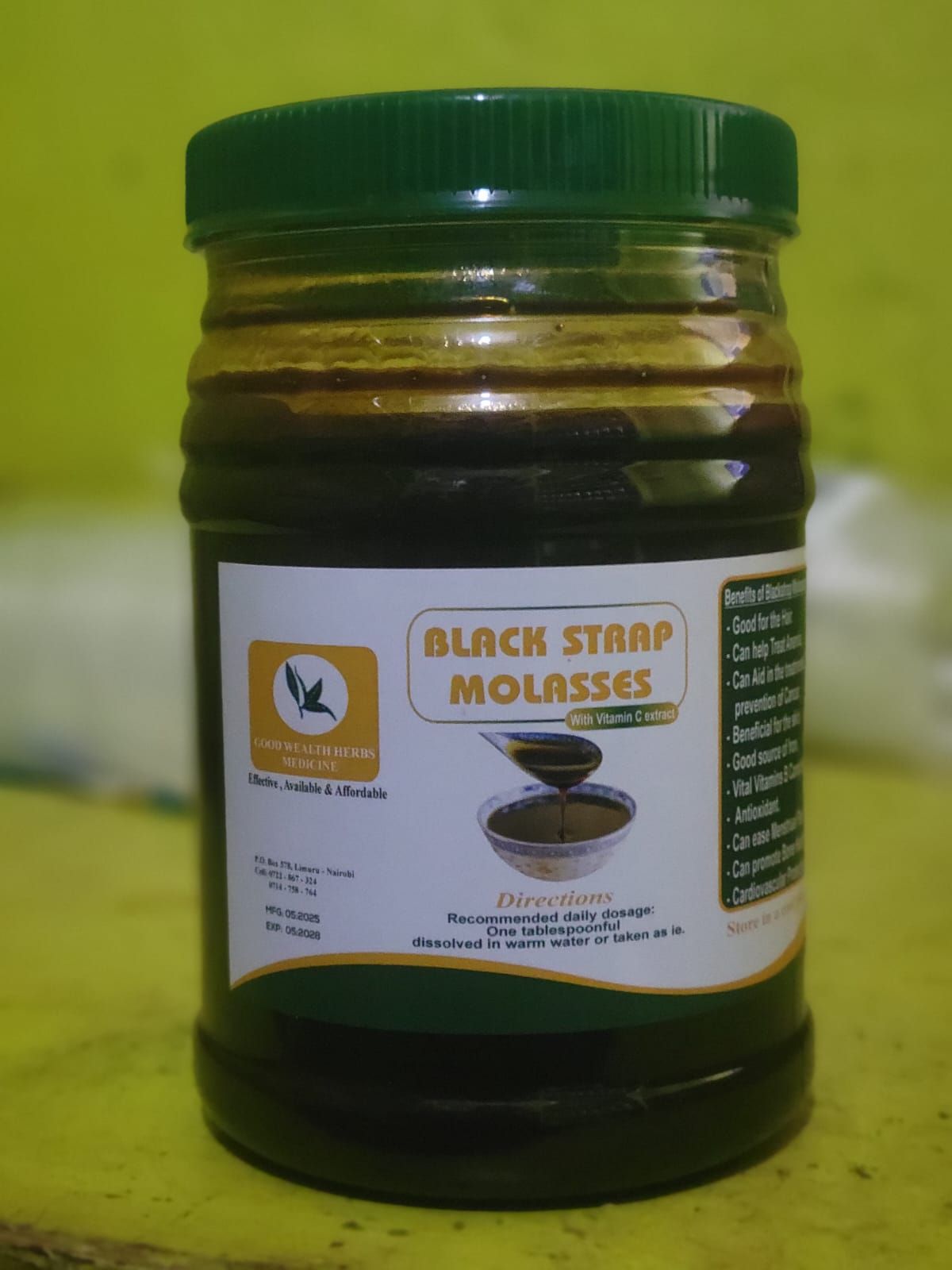 Black strap molasses _0
