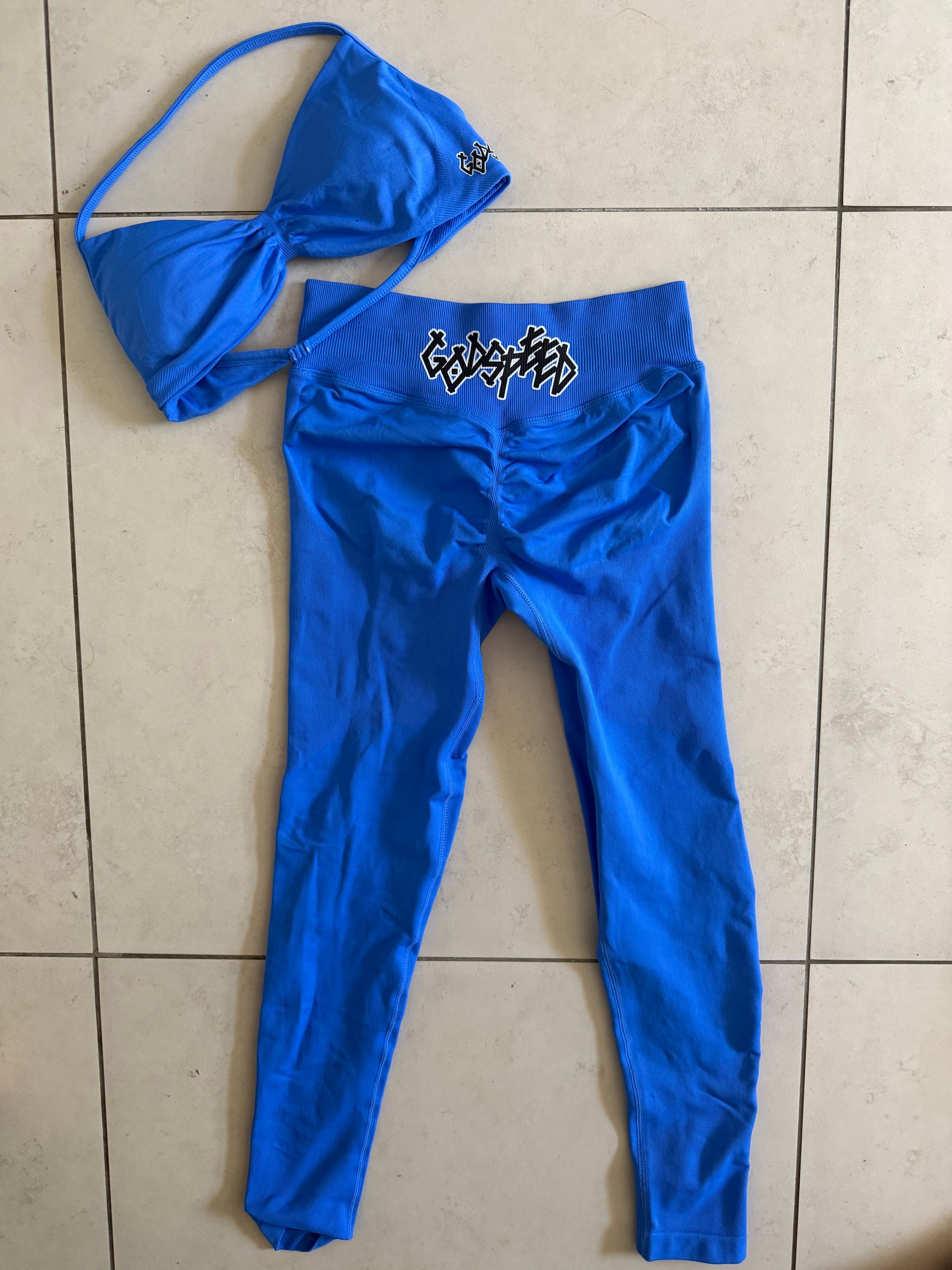 Sports Tights - Baby Blue _0