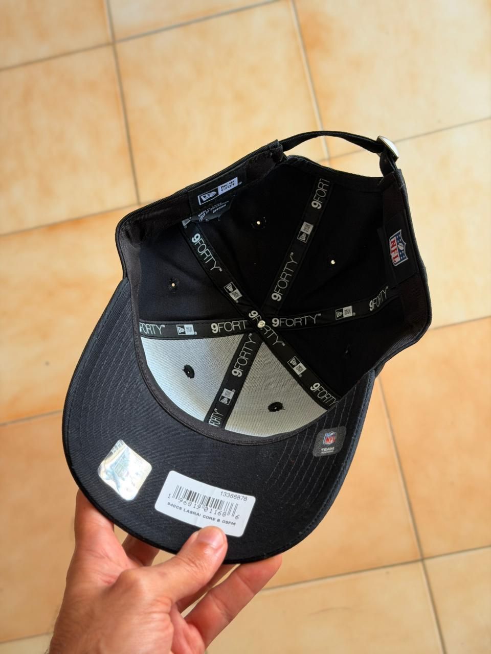 New Era 9Forty - Las Vegas Raiders Casual Strapback Black/White _7