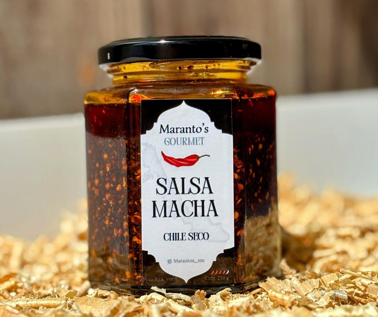 Salsa Macha de Chile Seco_0