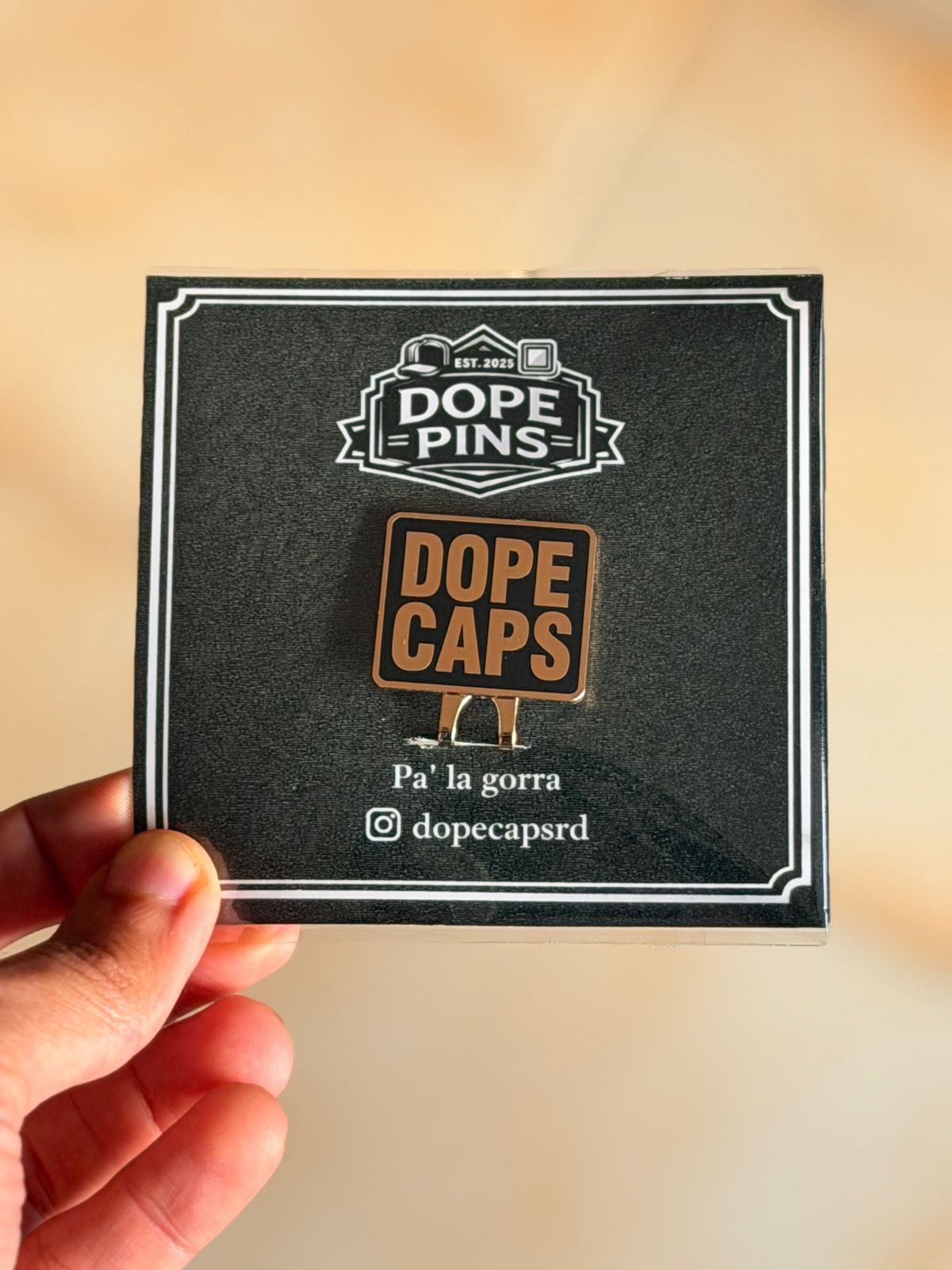 Dope Caps Classic Square Pin_0