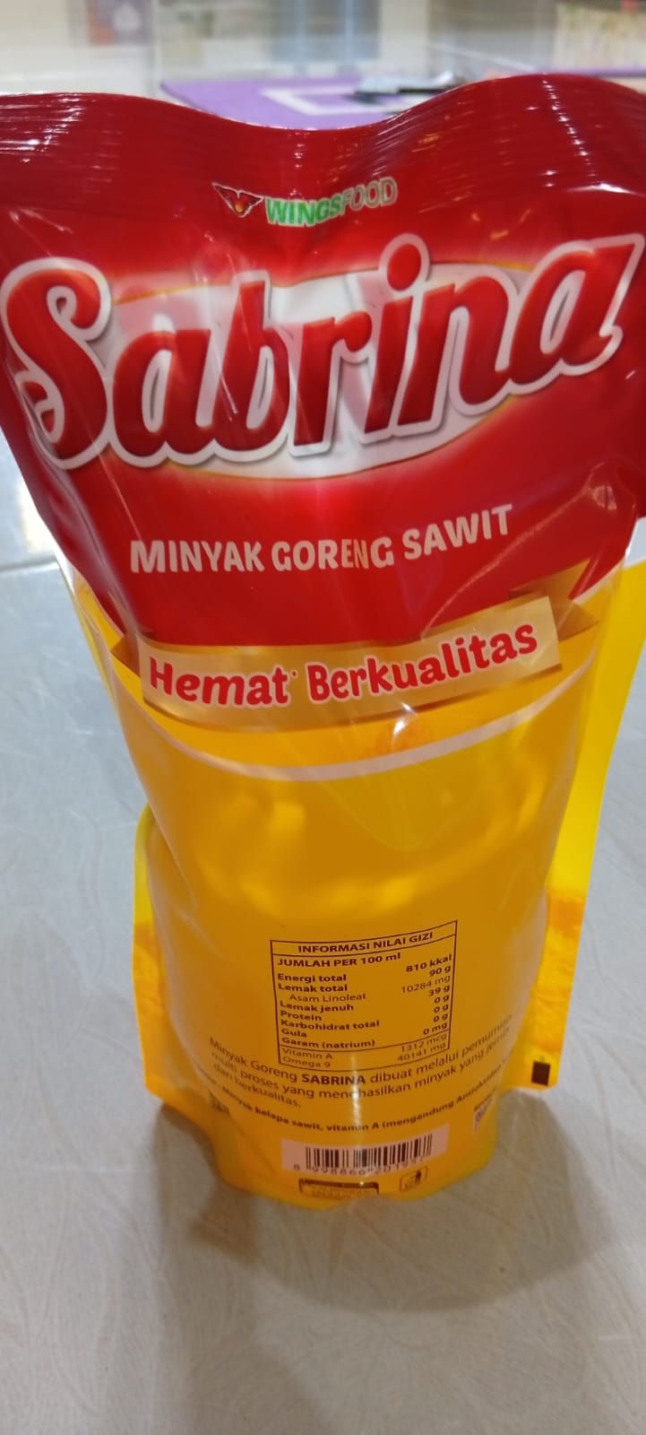 Minyak Goreng Sabrina 1 Liter_0