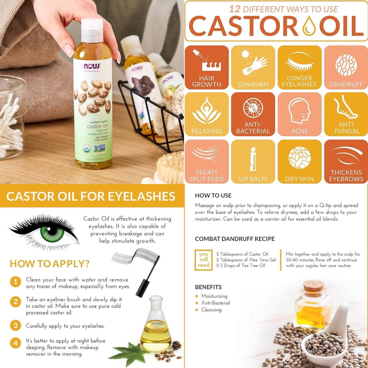 Now Solutions castor oil 118ml_1