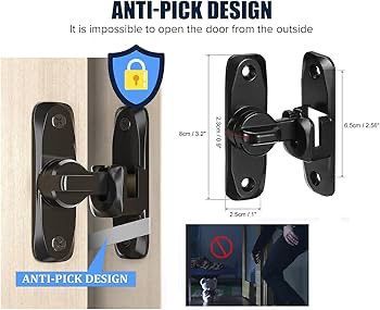 High quality Dual function  STEEL(METAL) door LOCK_3