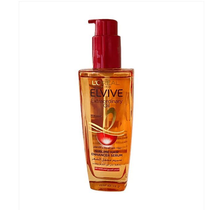 L’Oreal Elvive Extraordinary Oil For Colored Hair - 100ml | لوريال سيروم للشعر الجاف - 100 مل_0