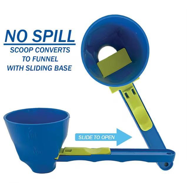 Protein/milk scoop spill-free  funnel_1