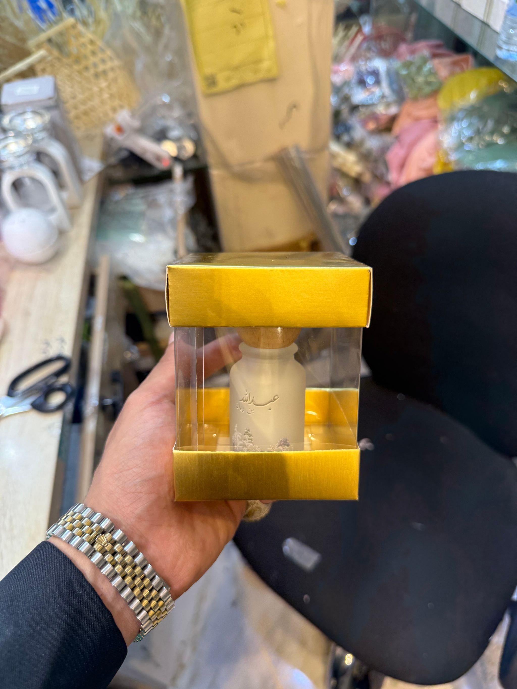 عطور بعلبه فاخره مع طباعه يوفي حسب الطلب _0