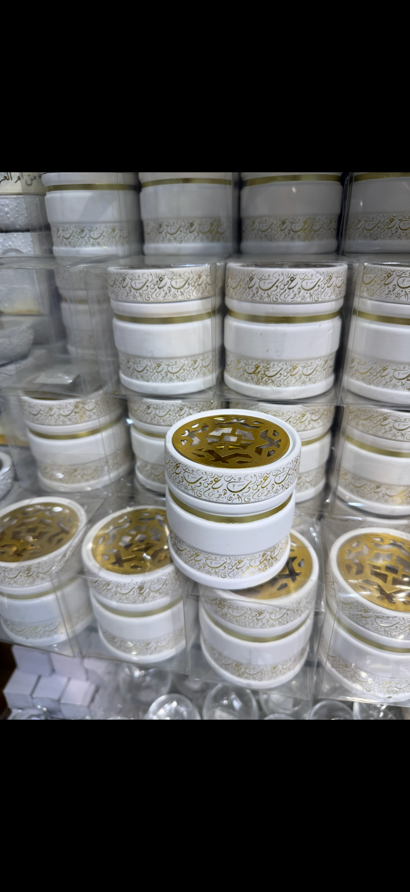 مباخر ابيض مزخرف عدد/12_0