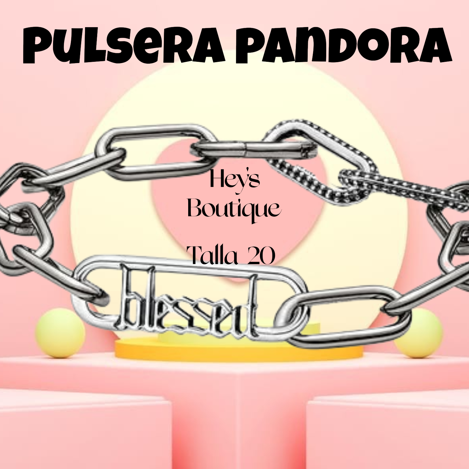 Pulsera Pandora /Cadena_0