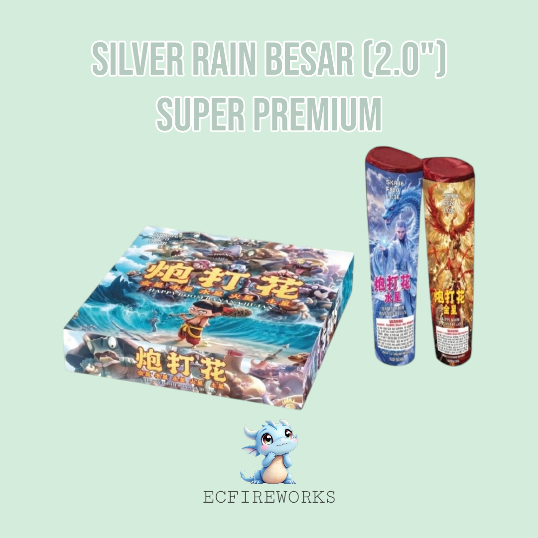SILVER RAIN BESAR (2.0") - SUPER PREMIUM_0