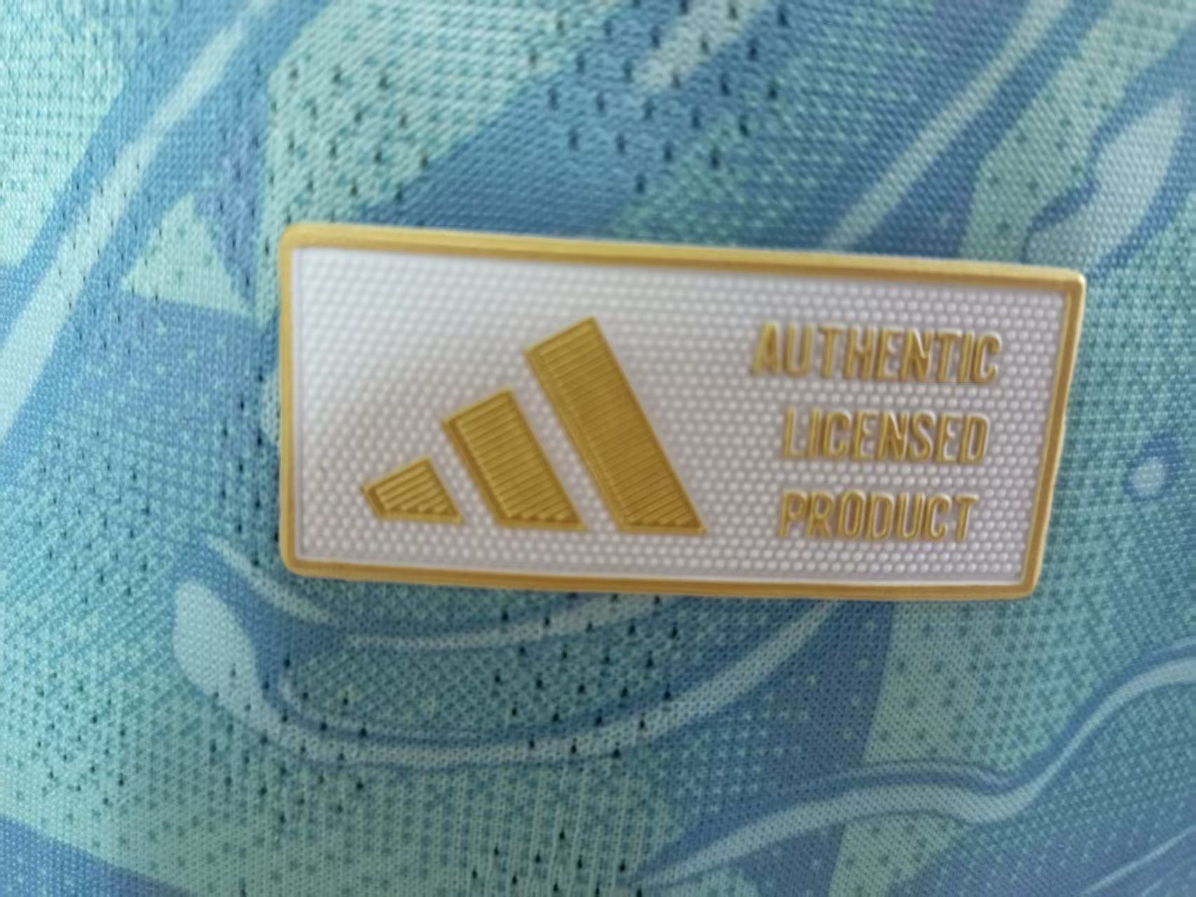 Juventus 2025/26 Away Shirt (Sky blue / Yellow / White)_4