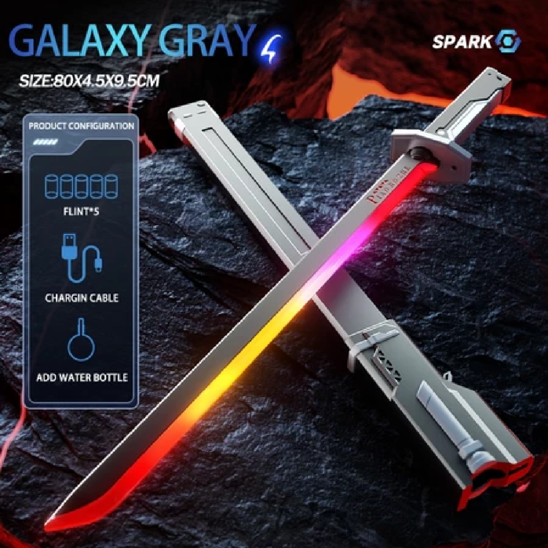 SPARK 80CM KATANA SMOKE LIGHTSABER_7