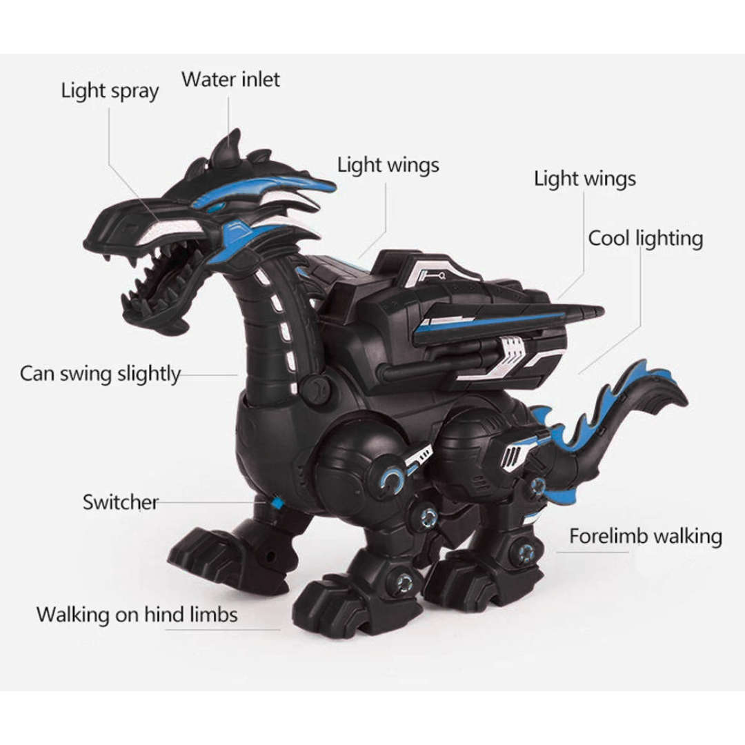 FIRE LIGHT MIST MECHANICAL DRAGON_5