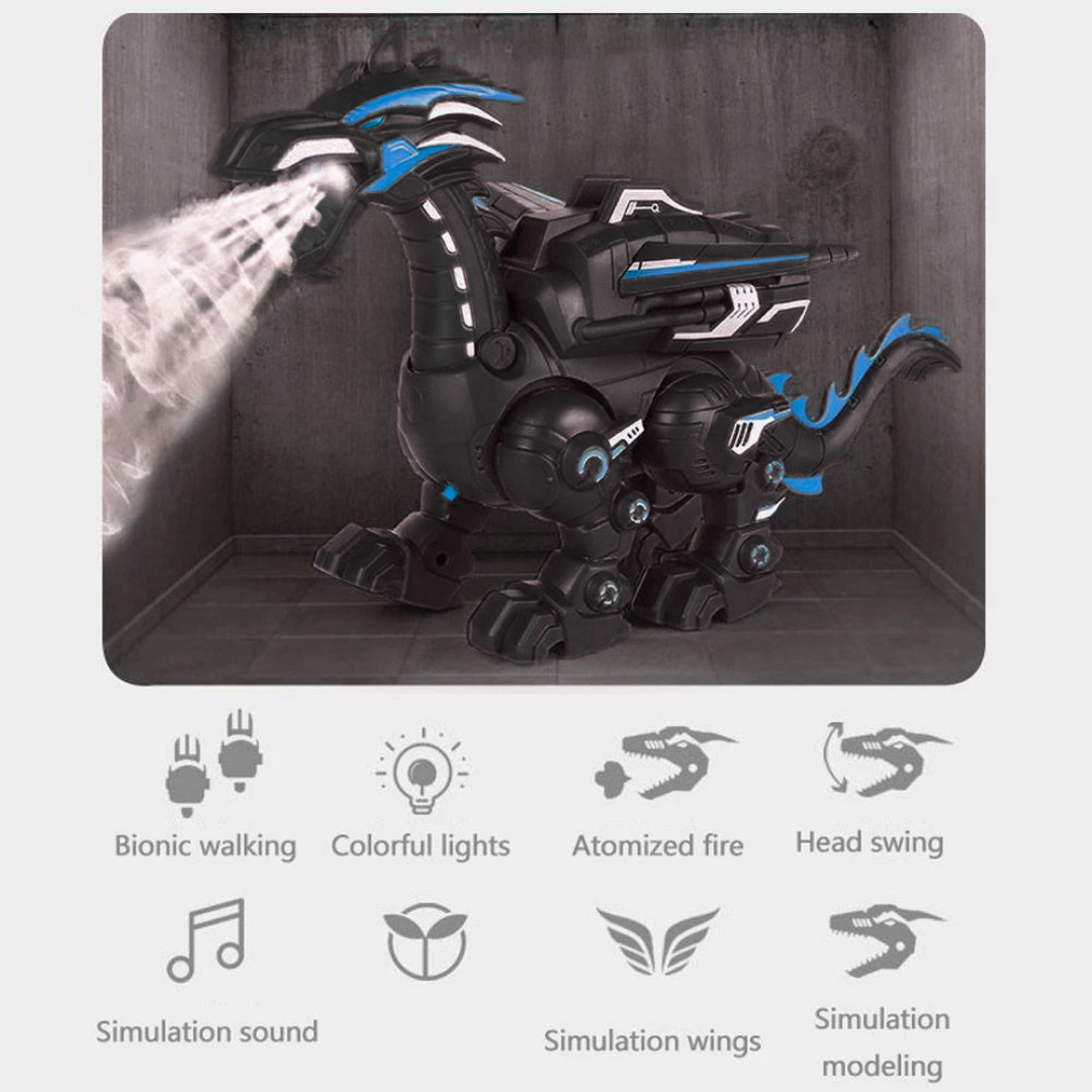 FIRE LIGHT MIST MECHANICAL DRAGON_4