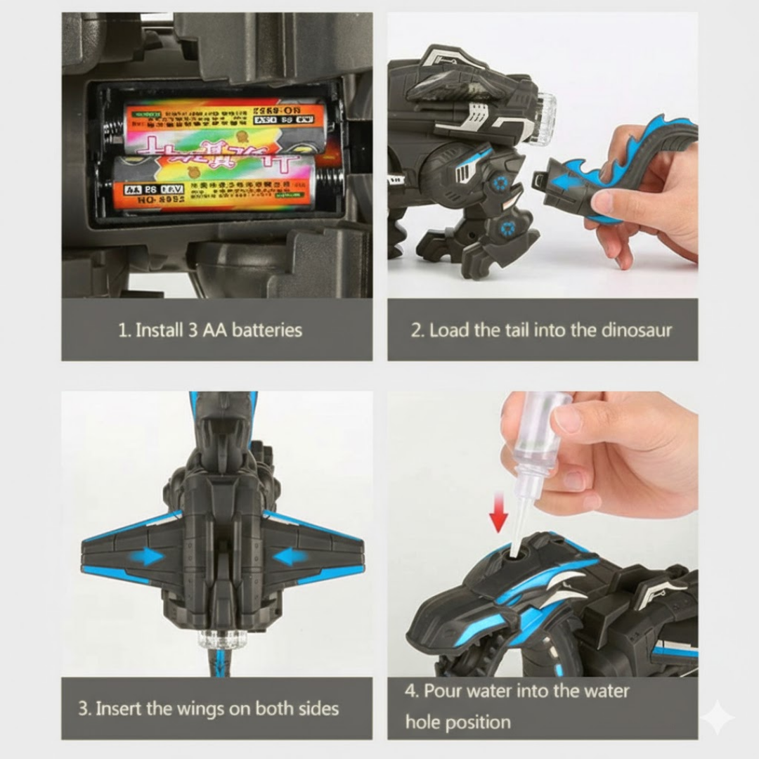 FIRE LIGHT MIST MECHANICAL DRAGON_3