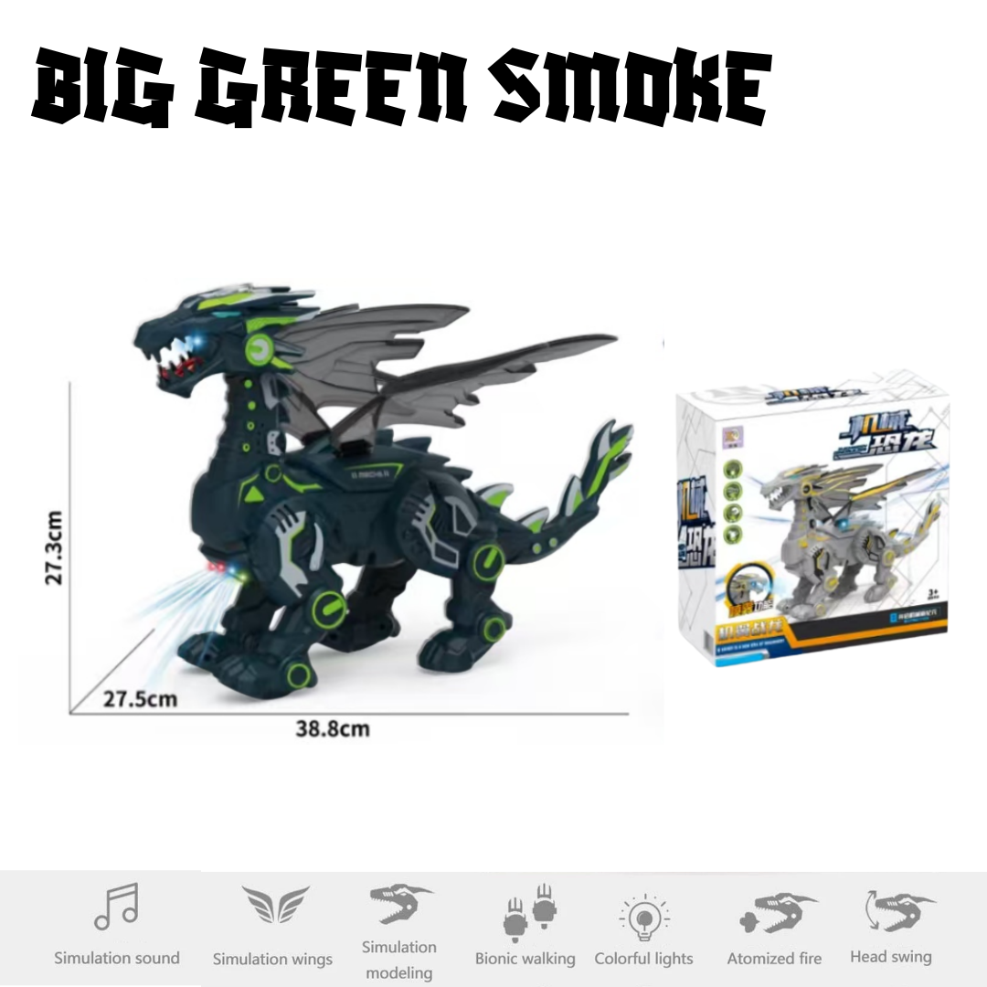 FIRE LIGHT MIST MECHANICAL DRAGON_8