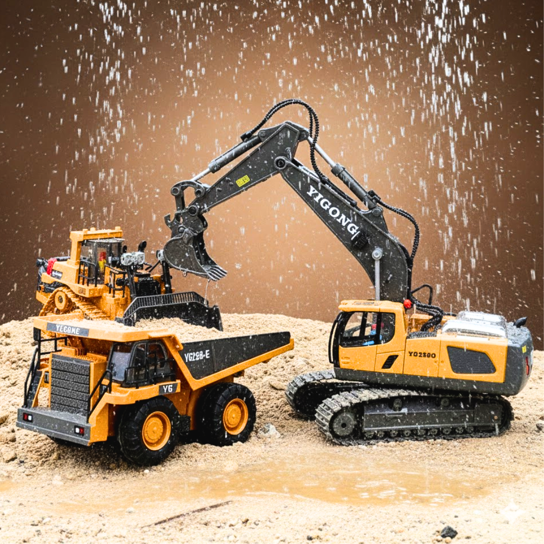 ALLOY ELECTRIC RC ENGINEERING VEHICLE_6