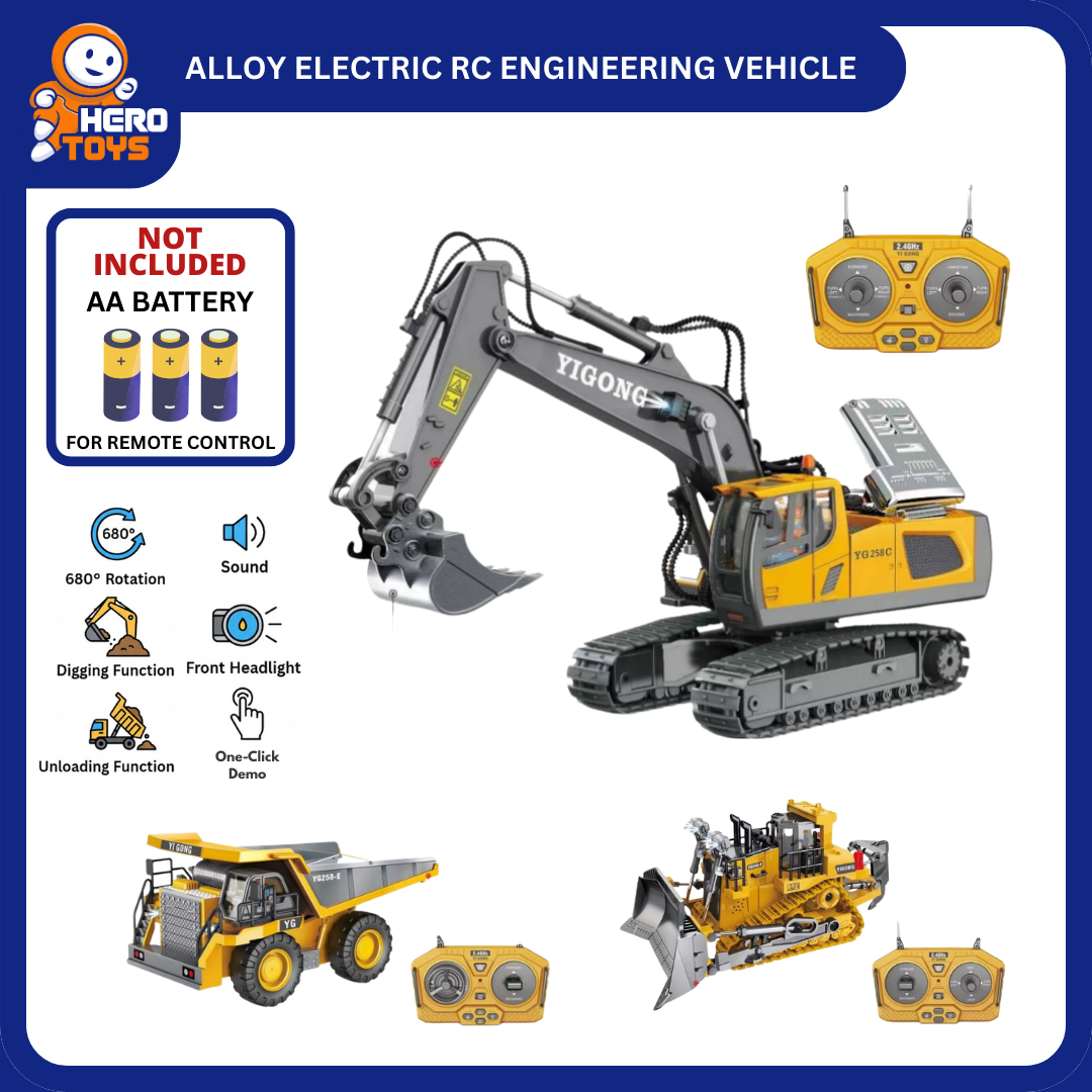 ALLOY ELECTRIC RC ENGINEERING VEHICLE_0