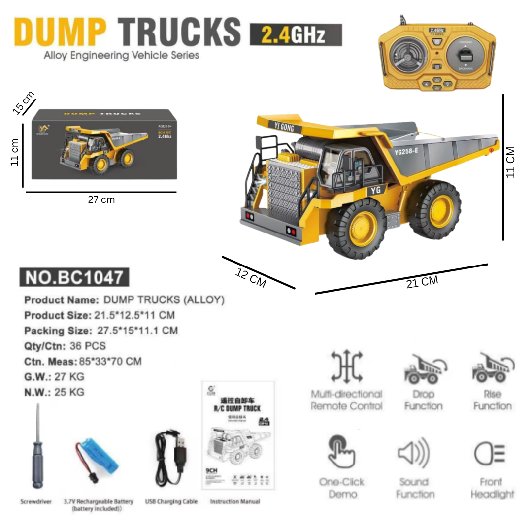 ALLOY ELECTRIC RC ENGINEERING VEHICLE_7