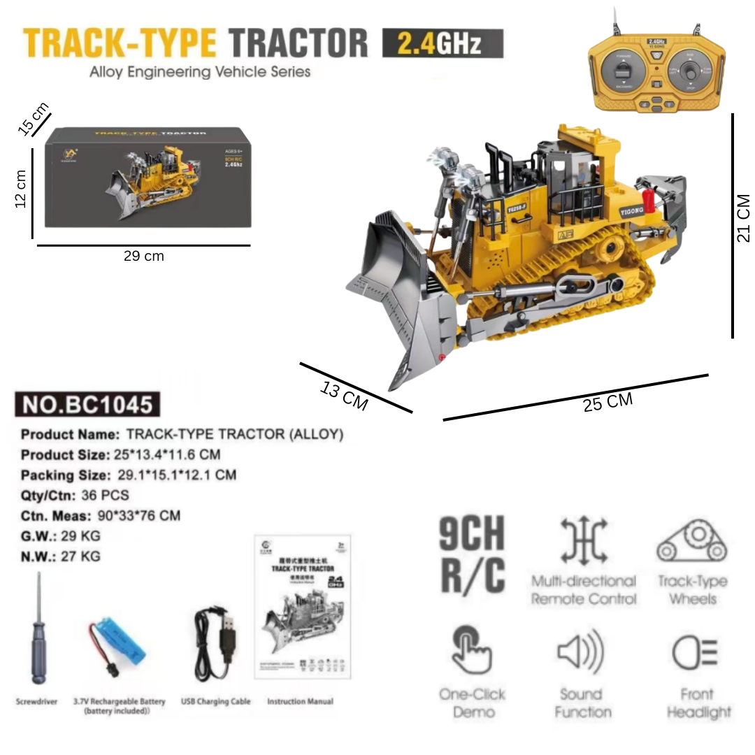 ALLOY ELECTRIC RC ENGINEERING VEHICLE_8