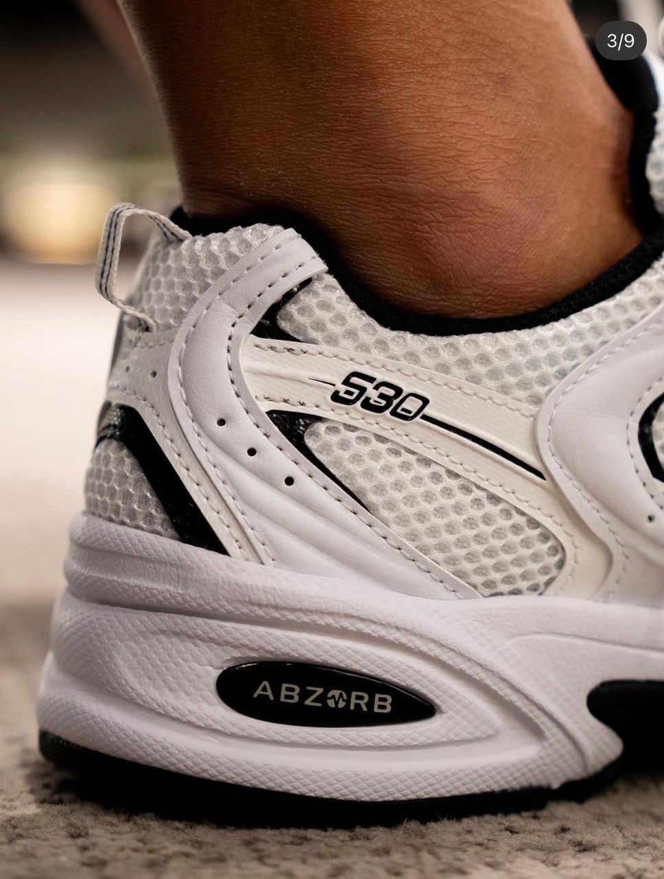 New Balance 530 White Black._3
