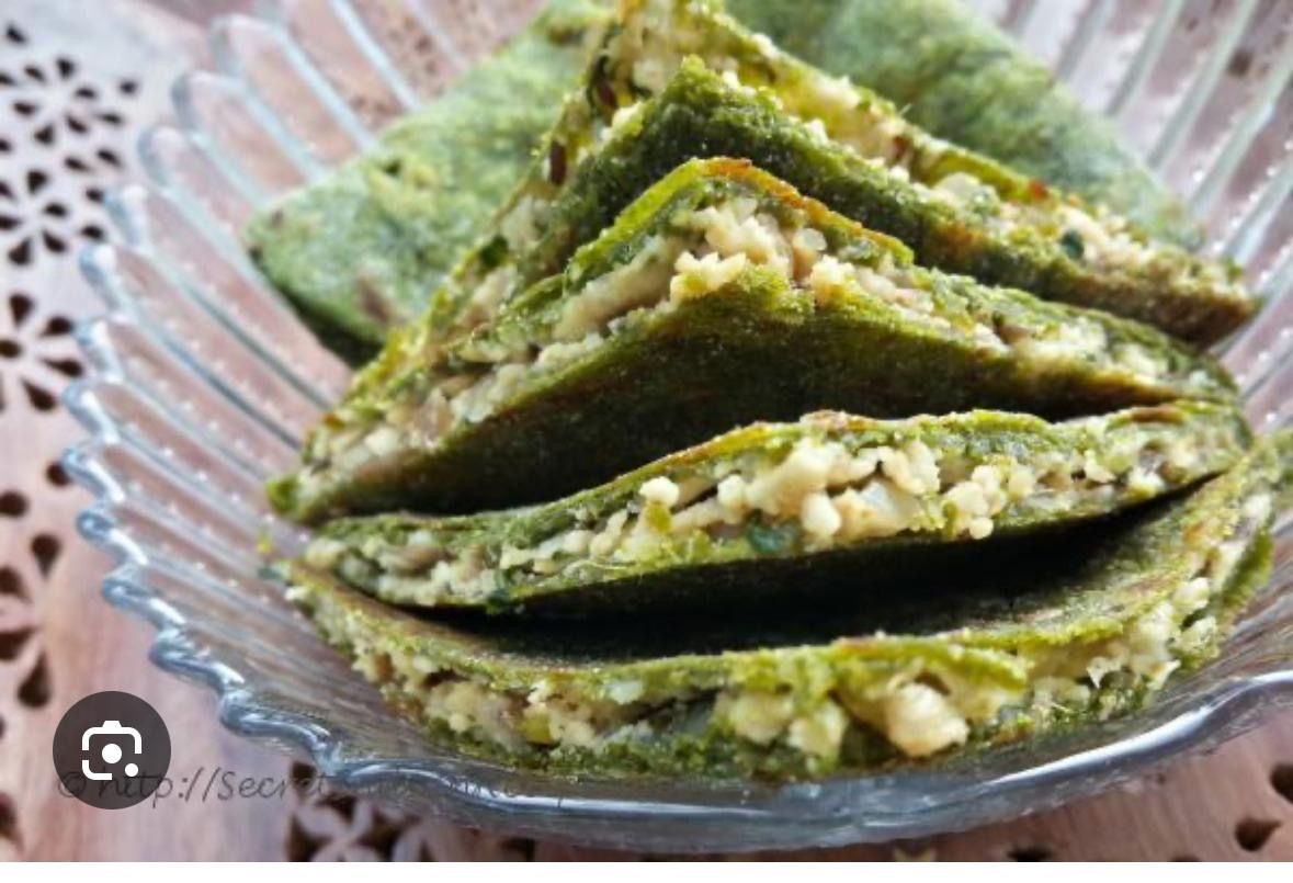 Palak Panner Parota 3 pcs _1