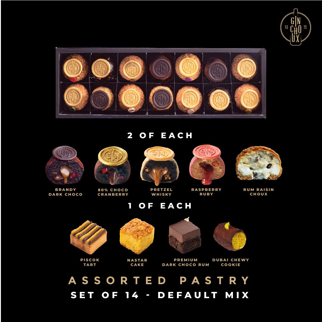 Assorted Mini Pastry - Set of 14_1