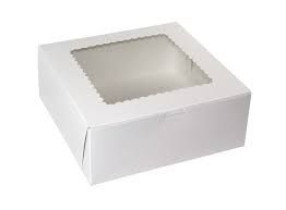 369 CAKE BOX 10X10X 4 WHITE -CB10 _1