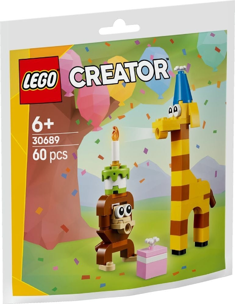Birthday Party Animals paper bag / polybag_0