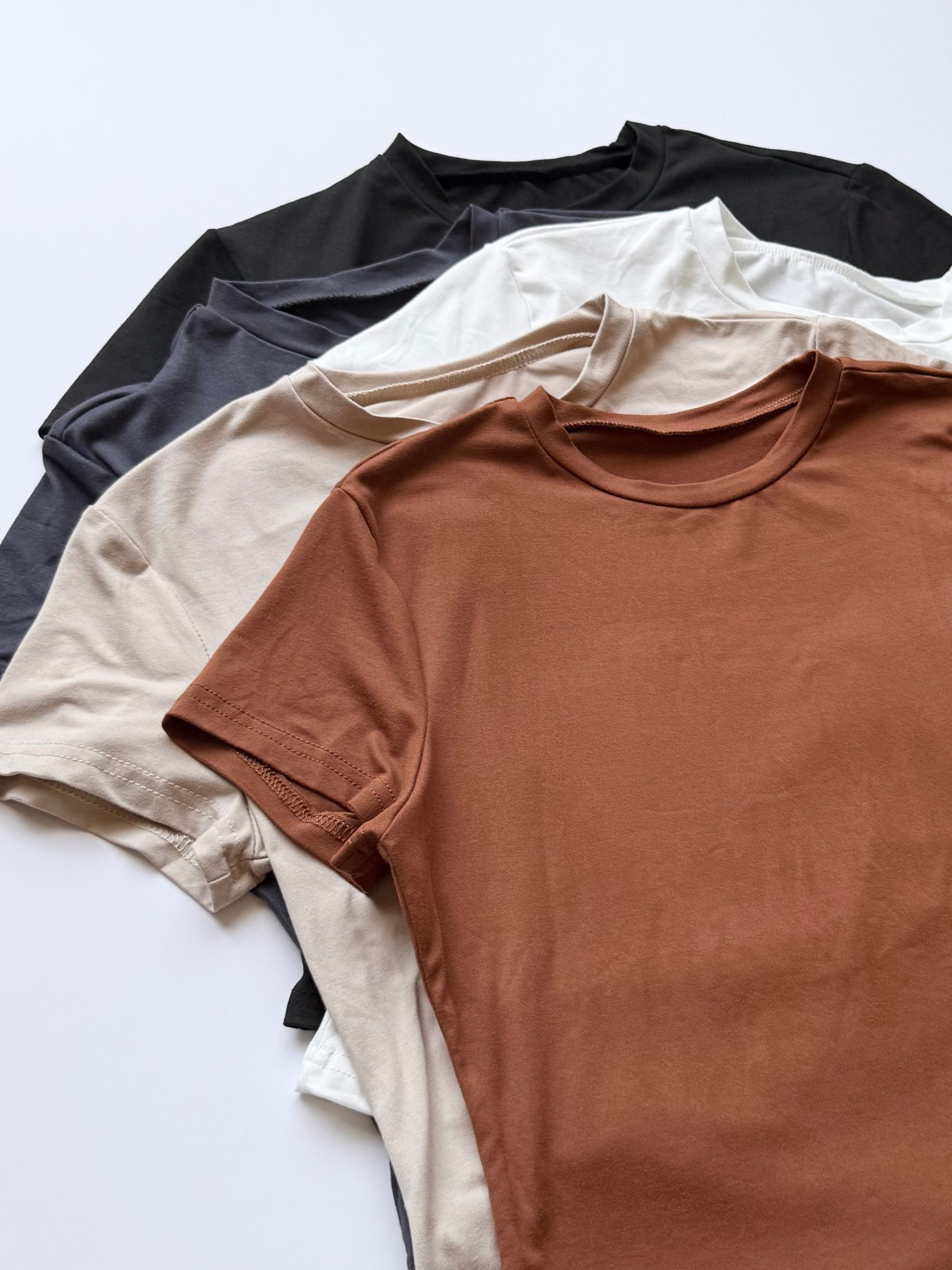 Camisas Basic Slim (Largas) — Talla M_0