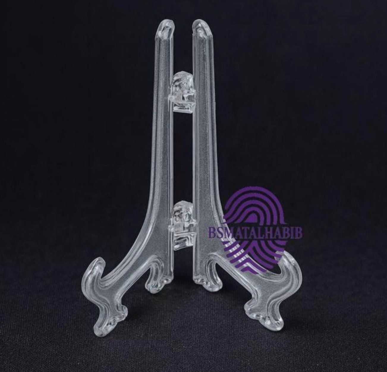 استاندات عرض شفافة كبيرة – درزن (12 حبة)_0