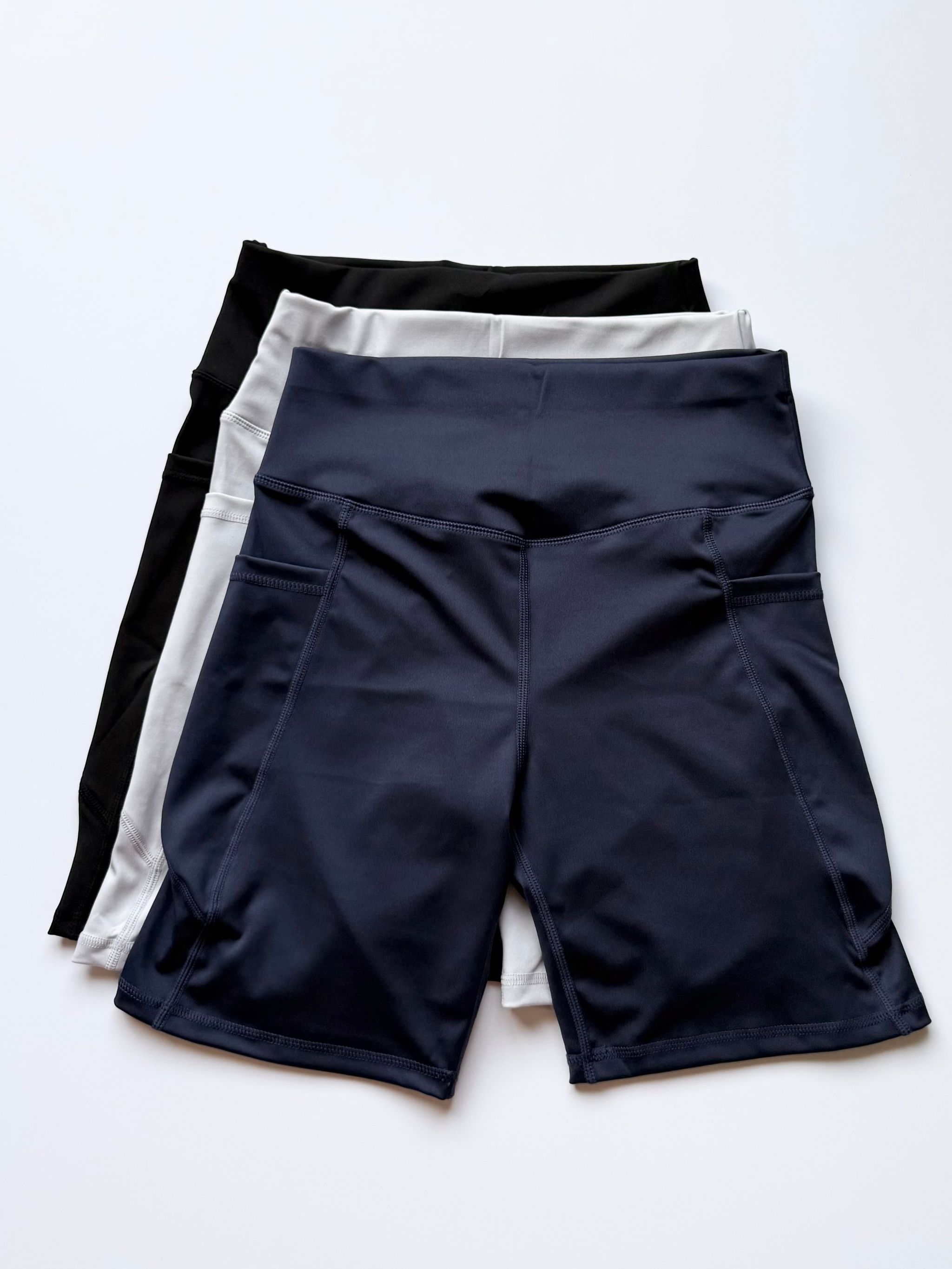 Shorts Seamless Fit Largo — Talla M_1