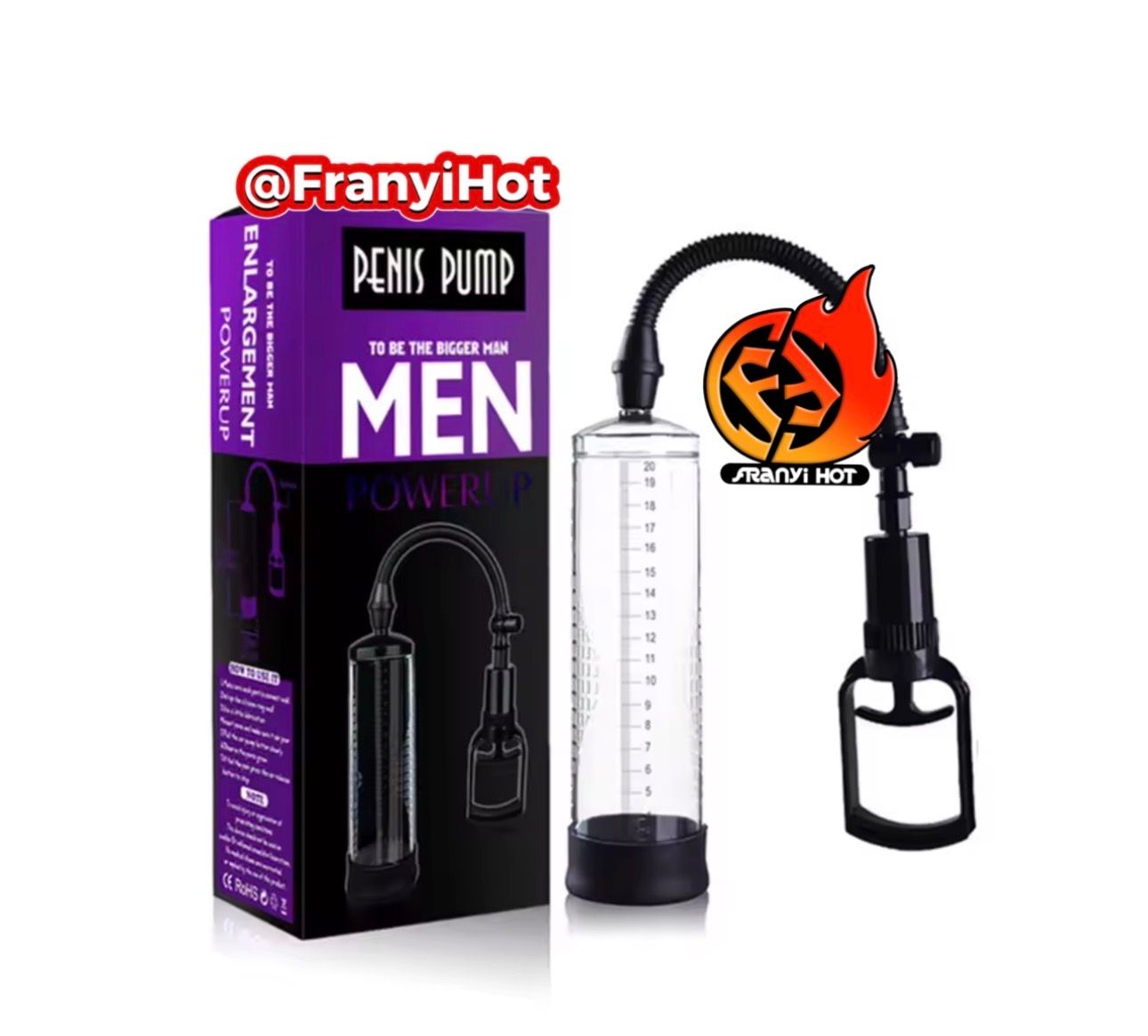 Bomba agrandadora de pene manual _0