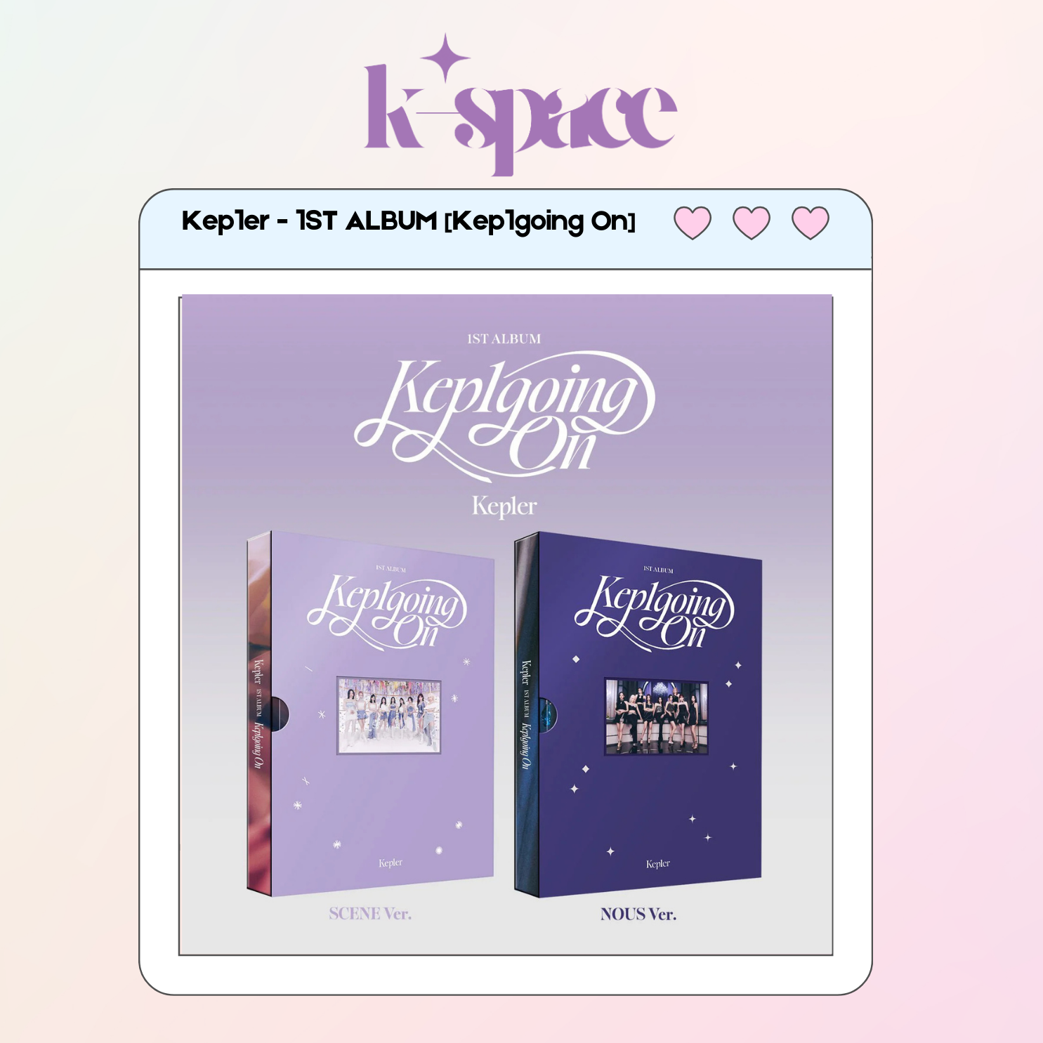 Kep1er - 1ST ALBUM [Kep1going On]_0