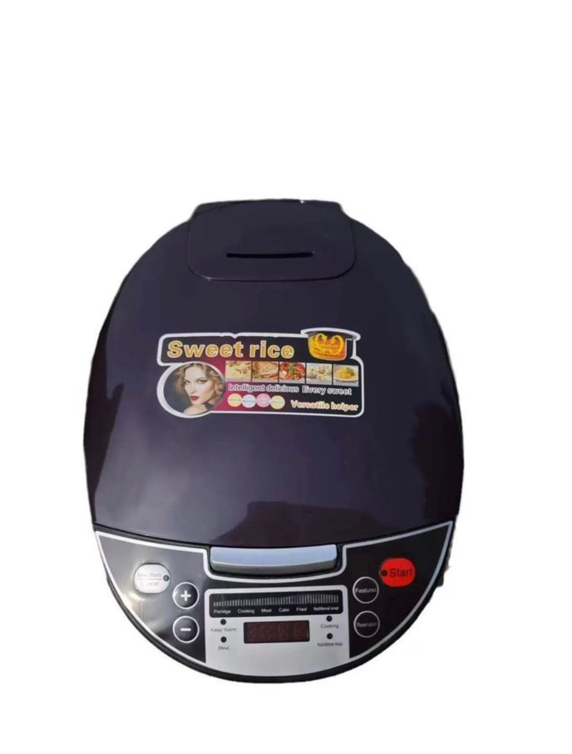 5L - Smart Electric Digital Rice Cooker- 900W Brown _1