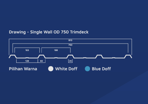 DR Shield OD 750 1.2mm Single Layer upvc Trimdek  _1