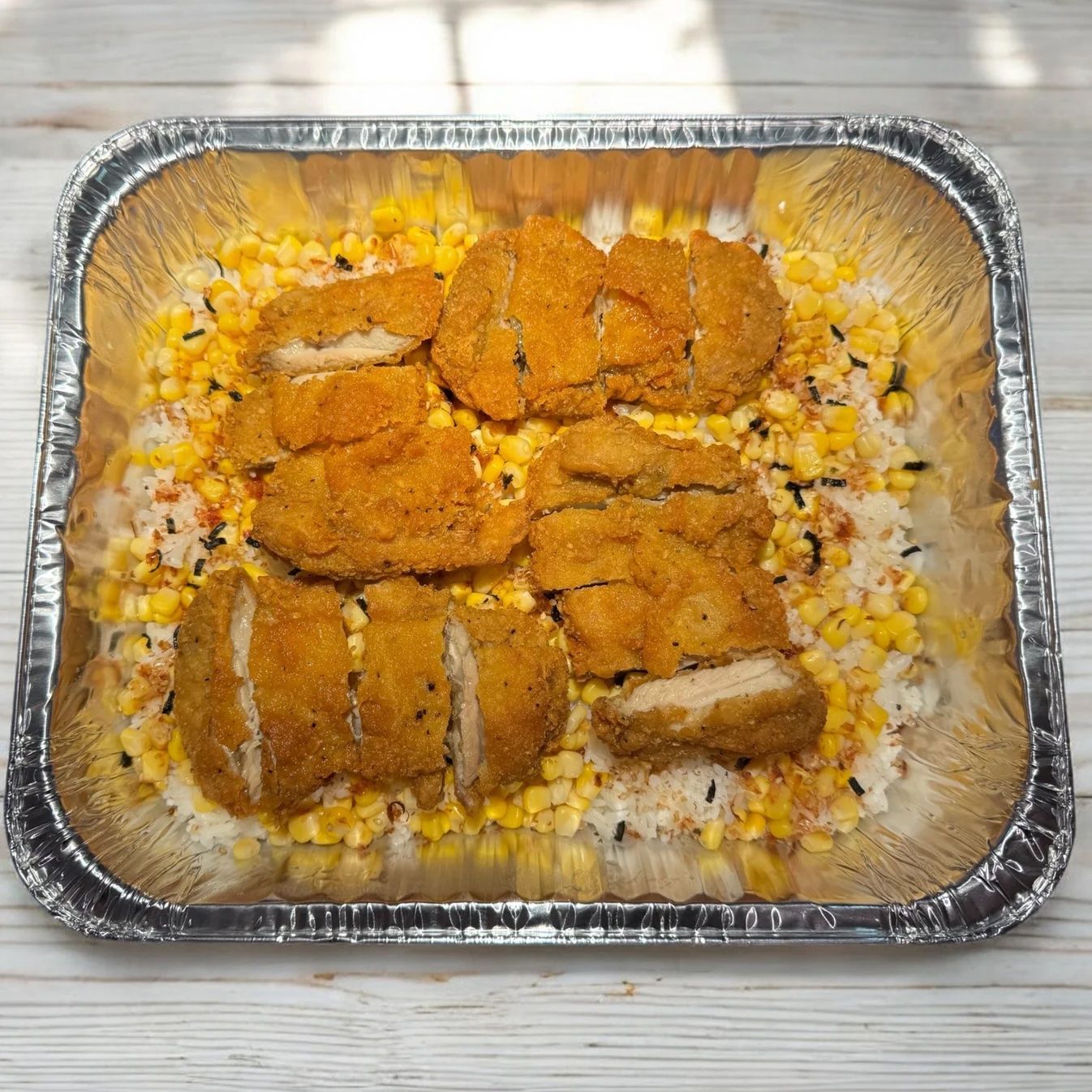 Special Chicken Cutlet Carbowl with Corn 800g (A4 Tray)_0