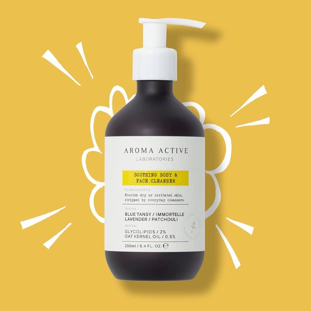 Aroma active soothing face&body cleanser 250 ml غسول اروما اكتف للوجه والجسم من  250 مل_0