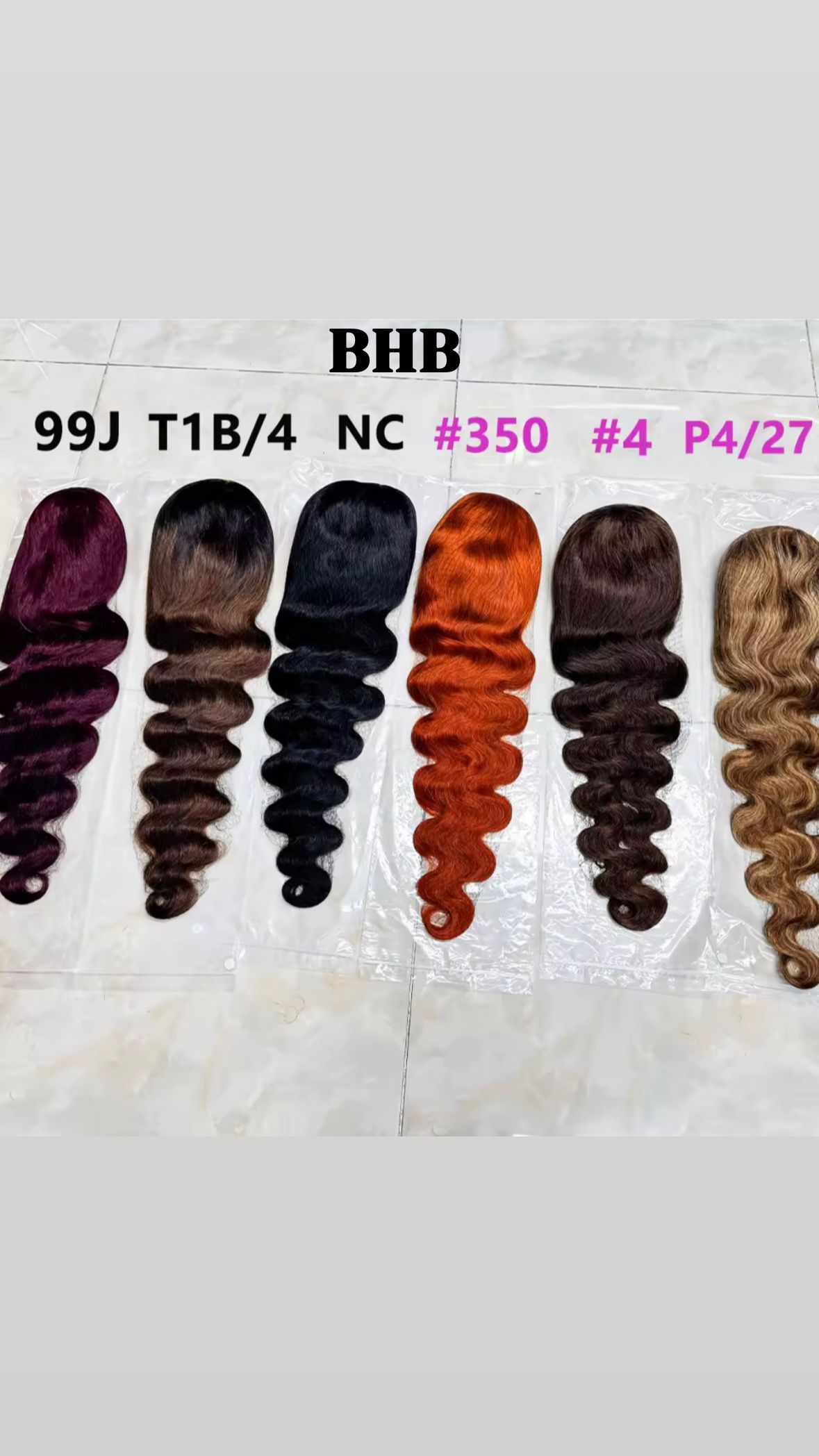 Wig  Luxury Body Waves 100% Cheveux Humain -Densité 250%_1