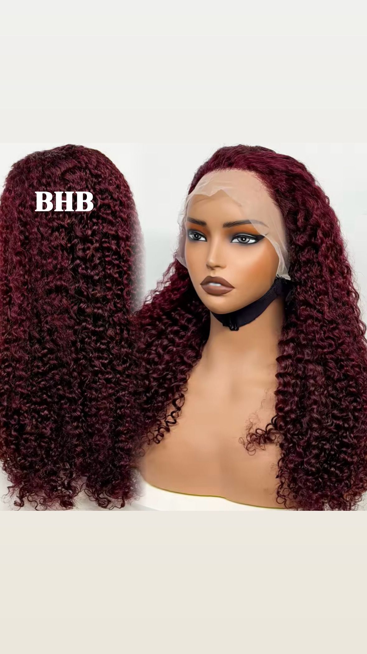 Wig  Luxury water waves curly  100% Cheveux Humain -Densité 300 % _4