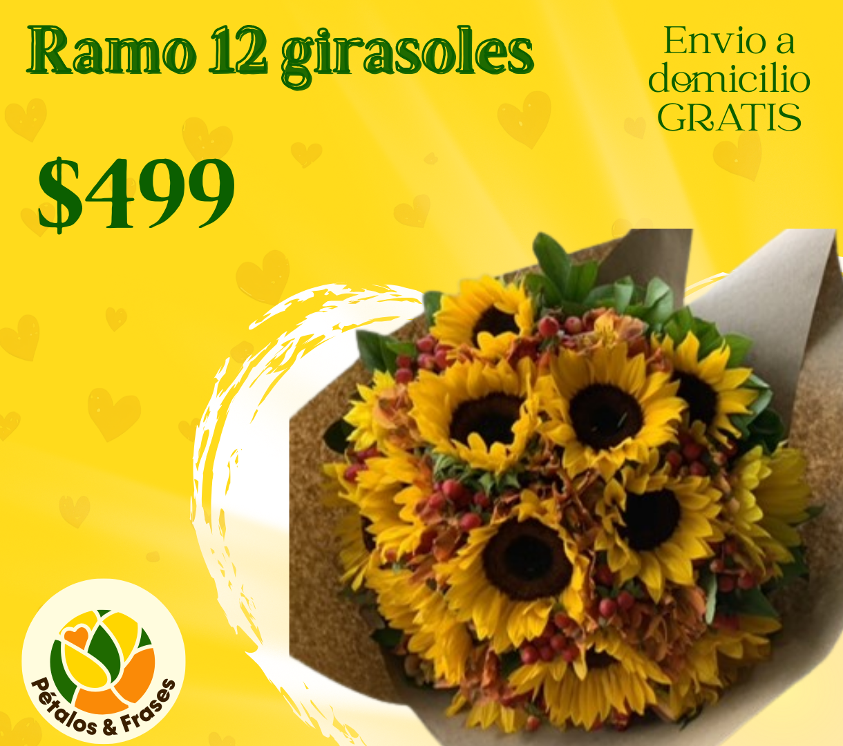 Ramo 12 girasoles_0