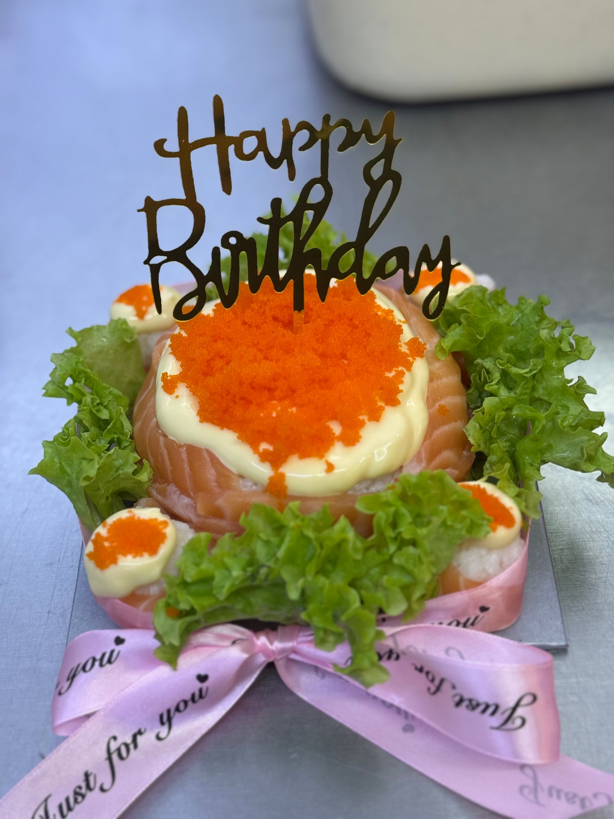 SALMON MAYO CAKE W SIDES (salmon mayo 4pcs)_0