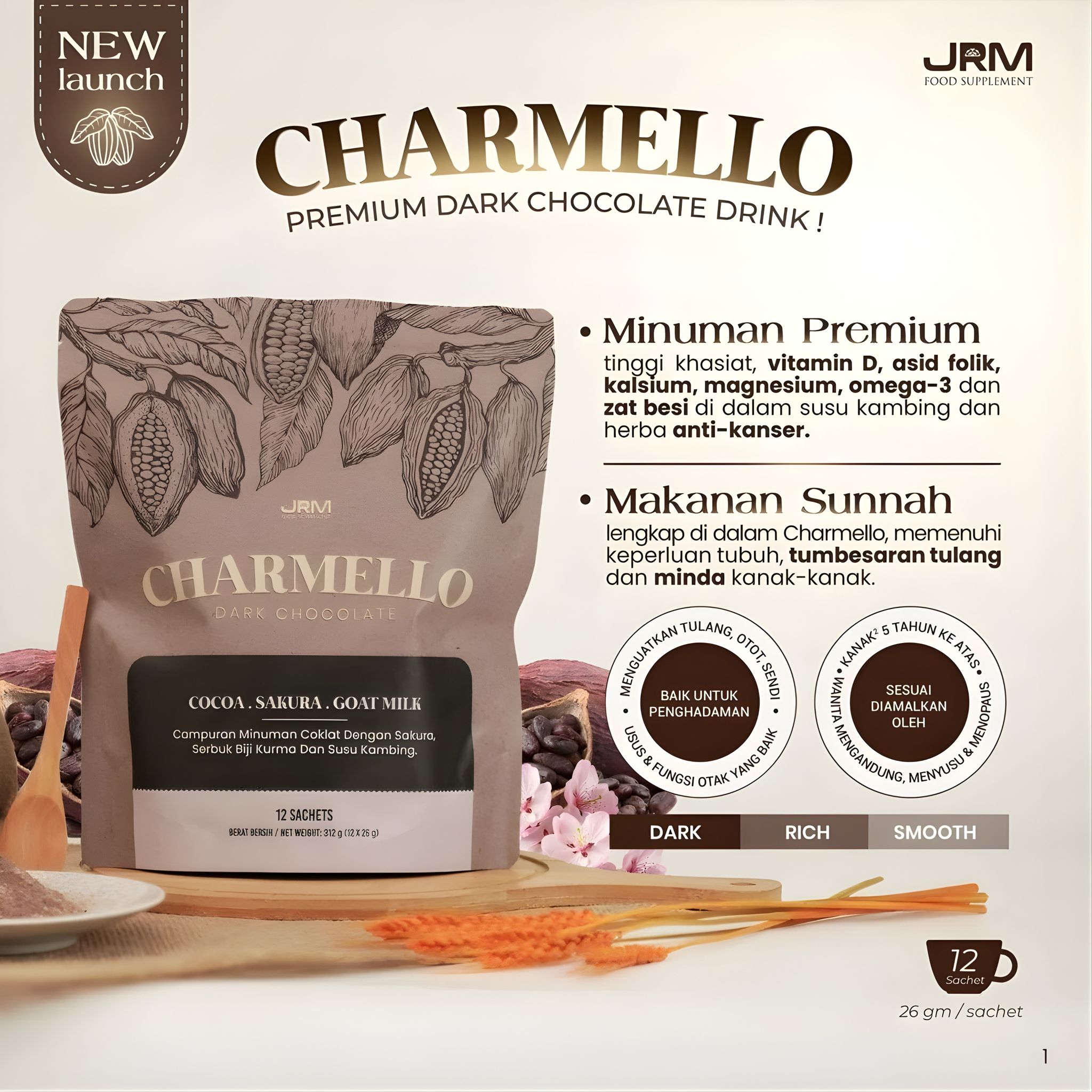 Charmello [Premium Dark Chocolate Drink]_0