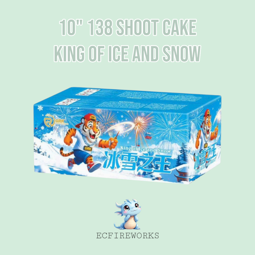 10" 138 SHOOT CAKE - KING OF ICE AND SNOW_0