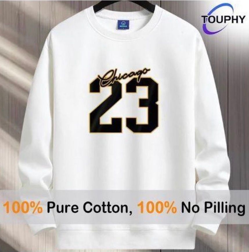TOUPY Men’s Sweatshirt Casual Long Sleeve T - Shirt Pocket-White_2