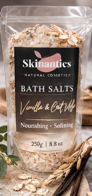 Vanilla & Oatmeal Premium Luxurious Bath Salts_0