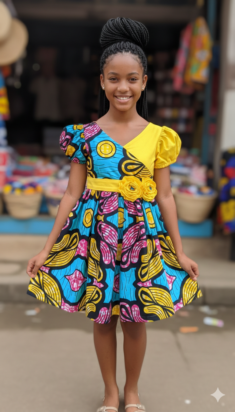 DARLINGS AFRICAN PRINT DRESS_2