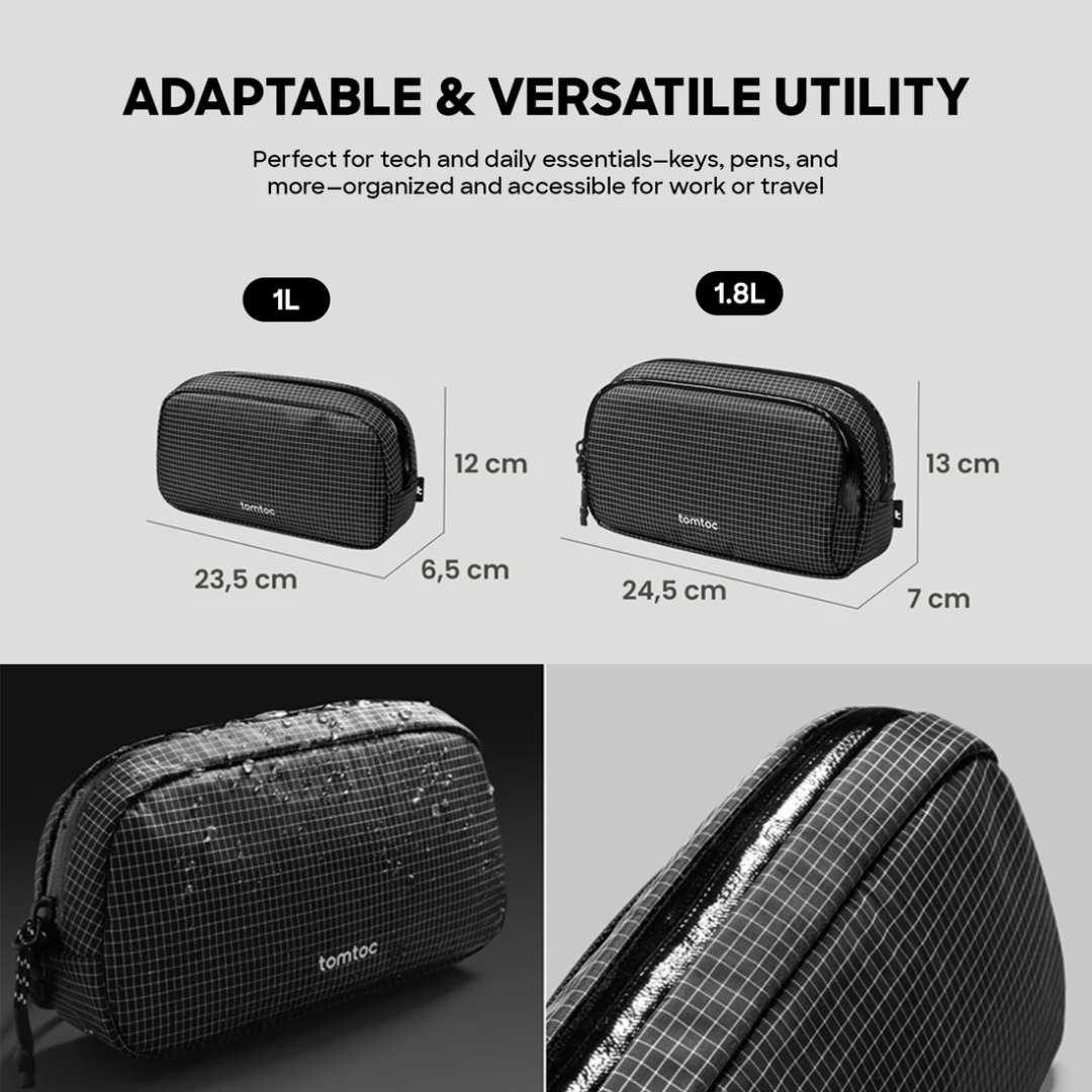 TOMTOC Light-T12 Advanced Tech Organizer - Black_3