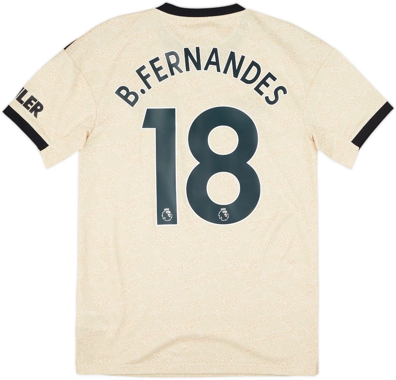 Manchester United 2019/20 Away Shirt (Gold / Black)_1