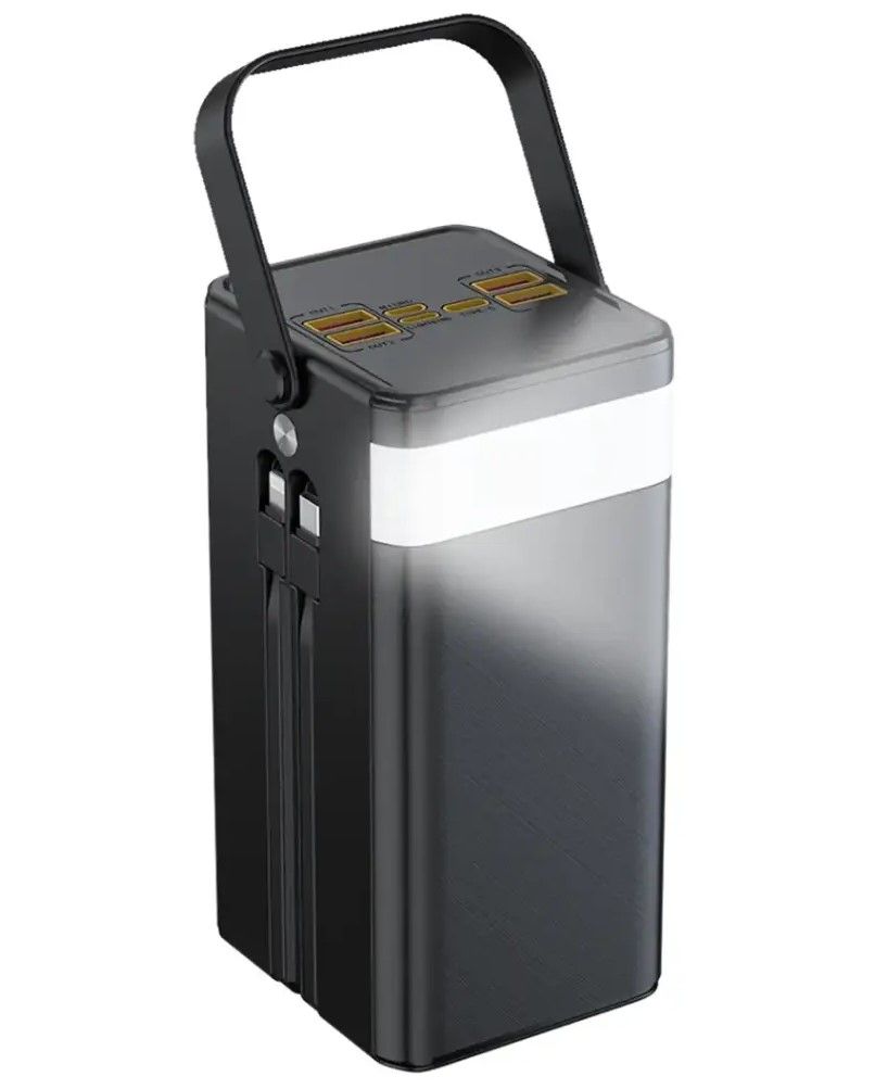 Green Lion Solar X 60000mAh Power Bank PD 20W - Black_2